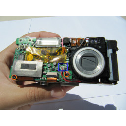 Замена конденсатора Kodak EasyShare LS743